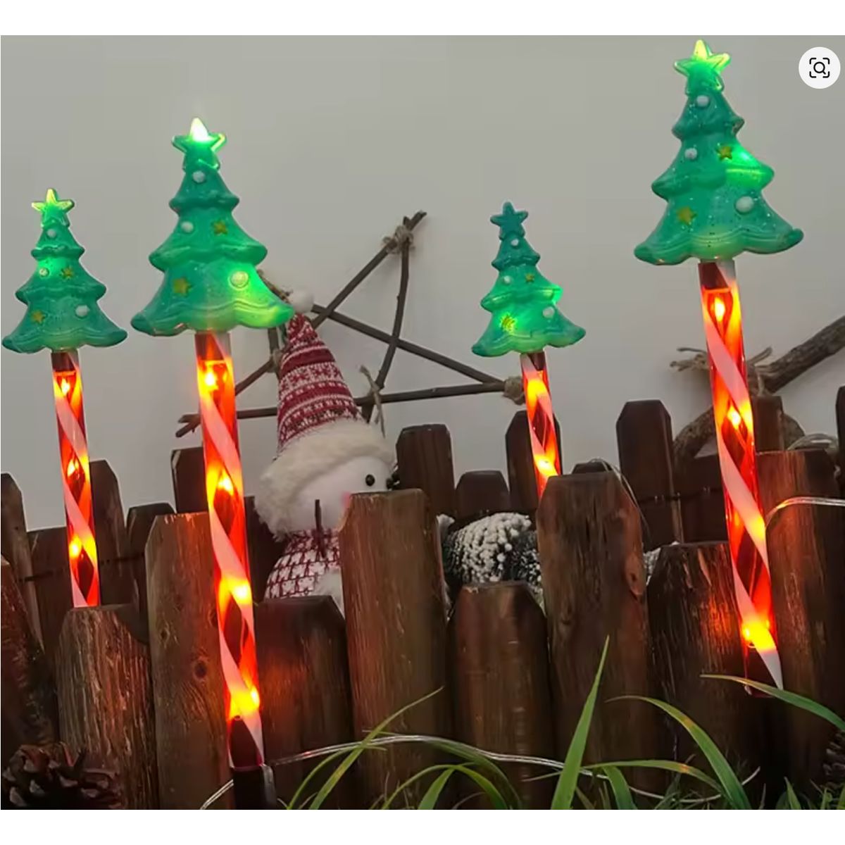 GENERICO - Estacas Pinos Navidad SOLAR