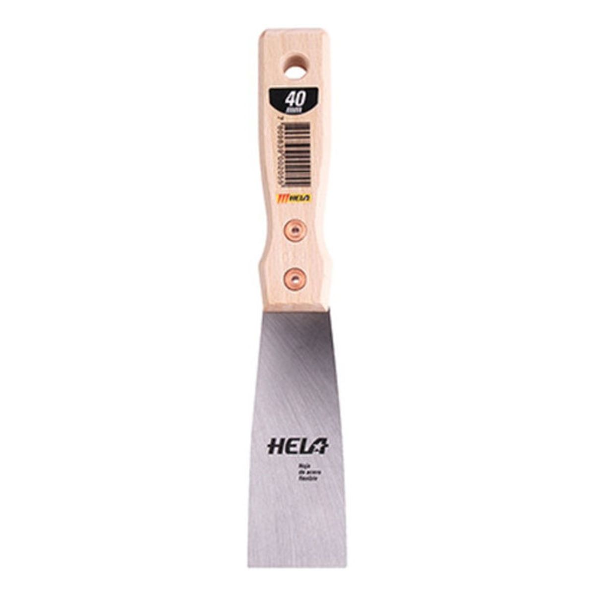 HELA - Espátula  Marca Hela  Ancho 40 Mm   Chica