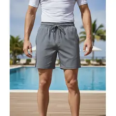 BLUE MOUNTAIN - Shorts Hombre Deportivo Secado Rápido + Spandex