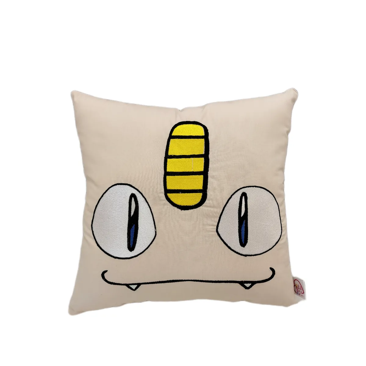 GENERICO - Cojín Bordado Gato Amuleto  Meowth