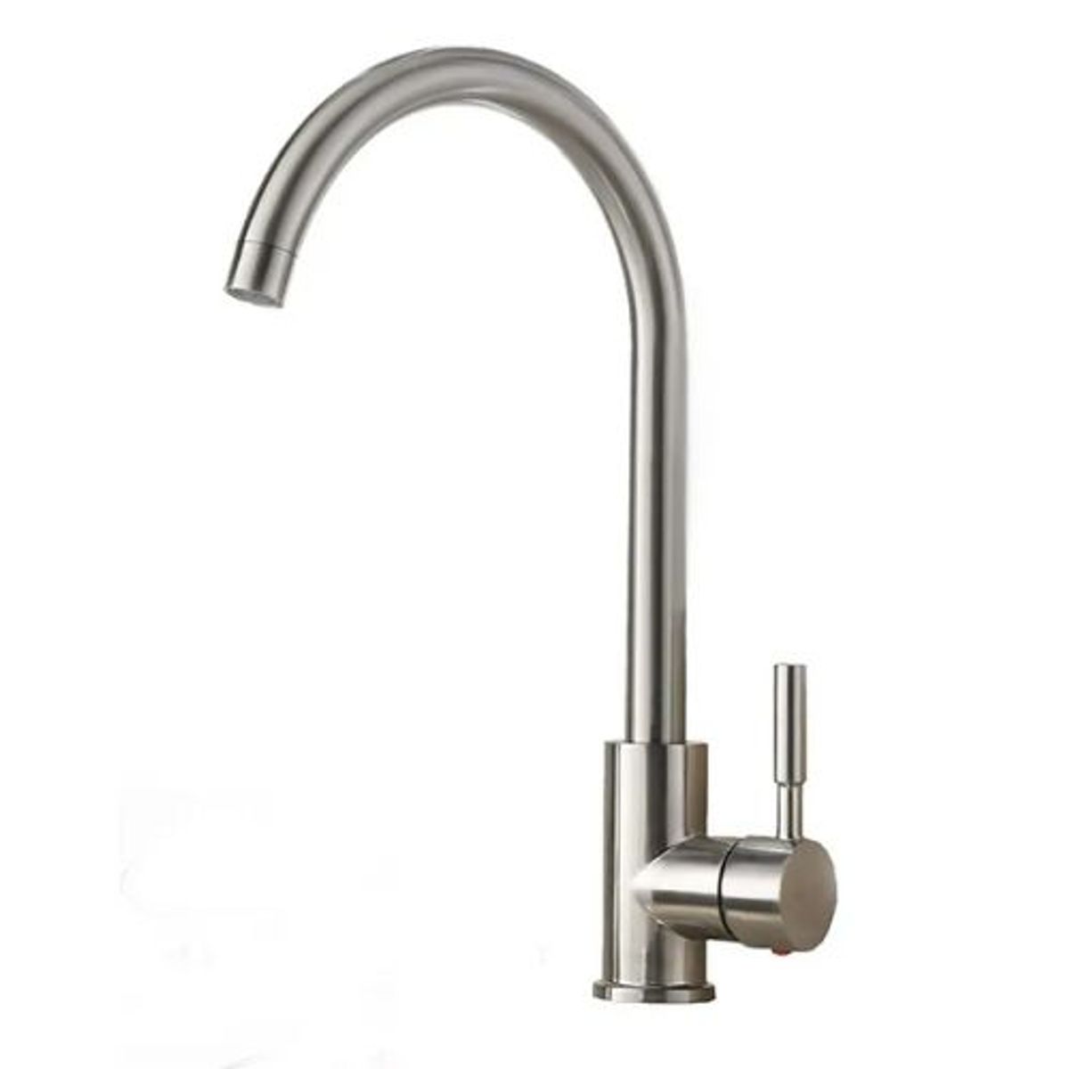 GENERICO - Grifo Monomando Llave Lavaplatos Lavaloza Acero Inoxidable