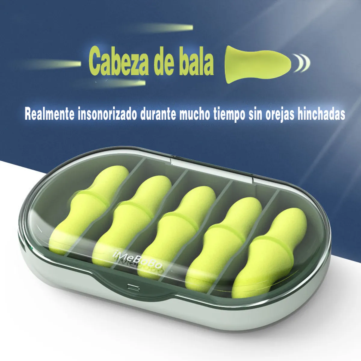 GENERAL - Espuma De Memoria Sleep Acoustic Earbuds 4pcs