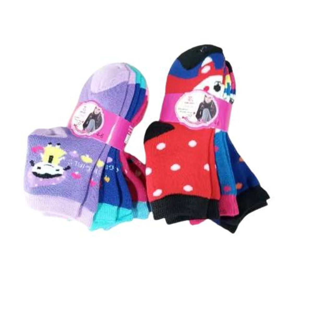 GENERICO - Pack 6 pares de calcetines invierno para niños 4 años a 6 años