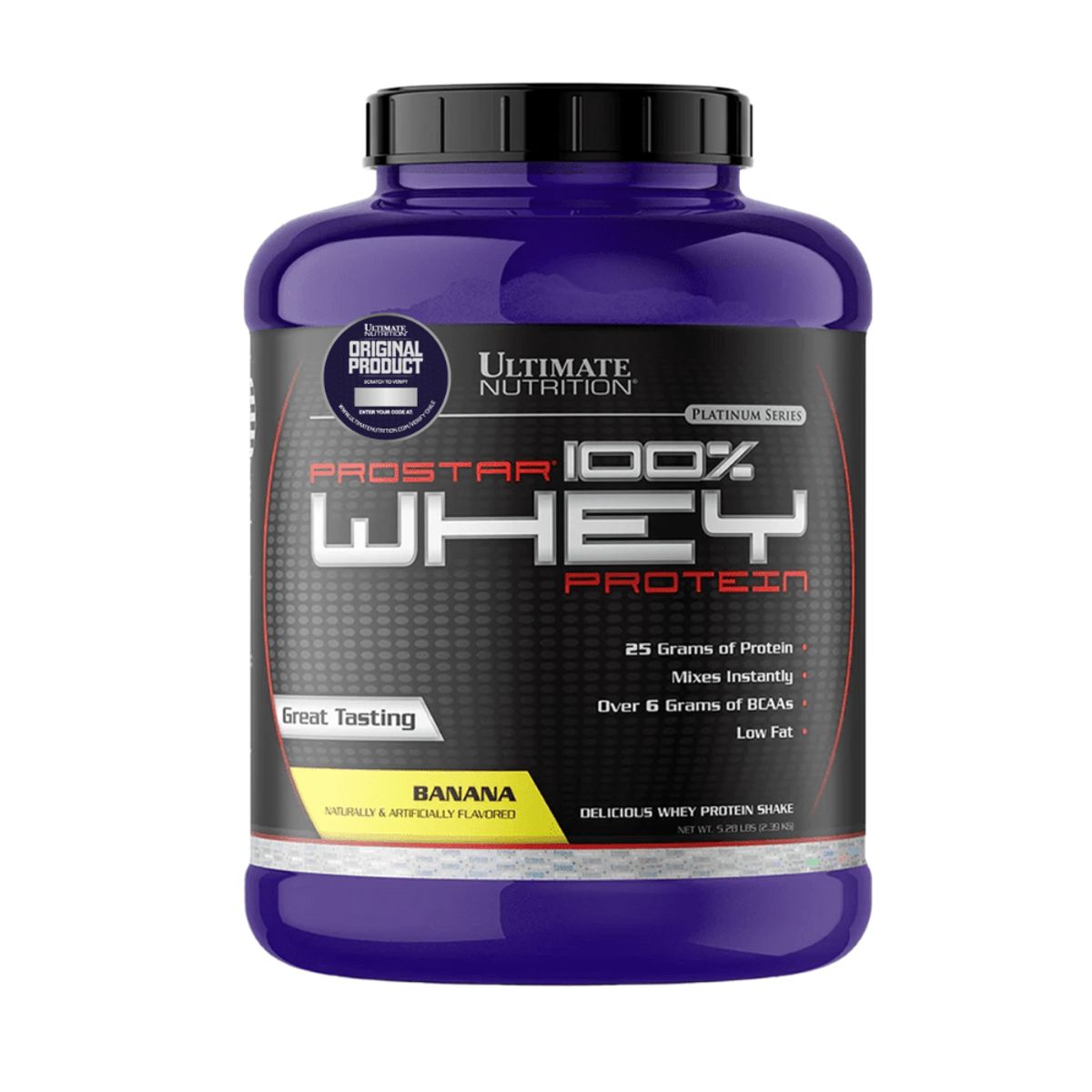 ULTIMATE NUTRITION - Prostar Whey Protein 5 lbs - Banana