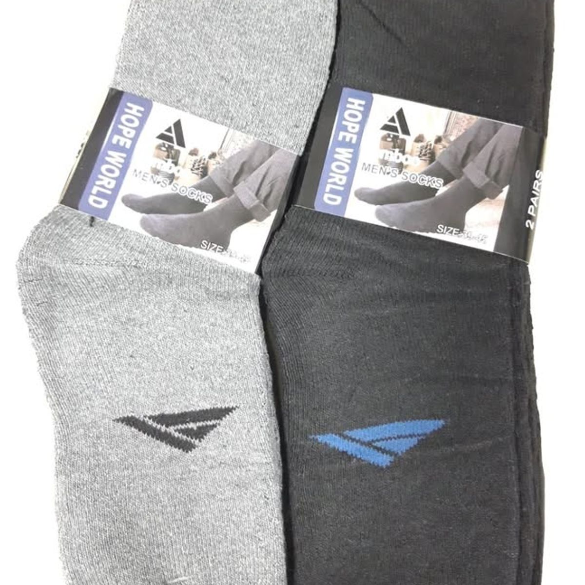 GENERICO - Pack 4 pares calcetines invierno con toalla hombre talla 39 a 45