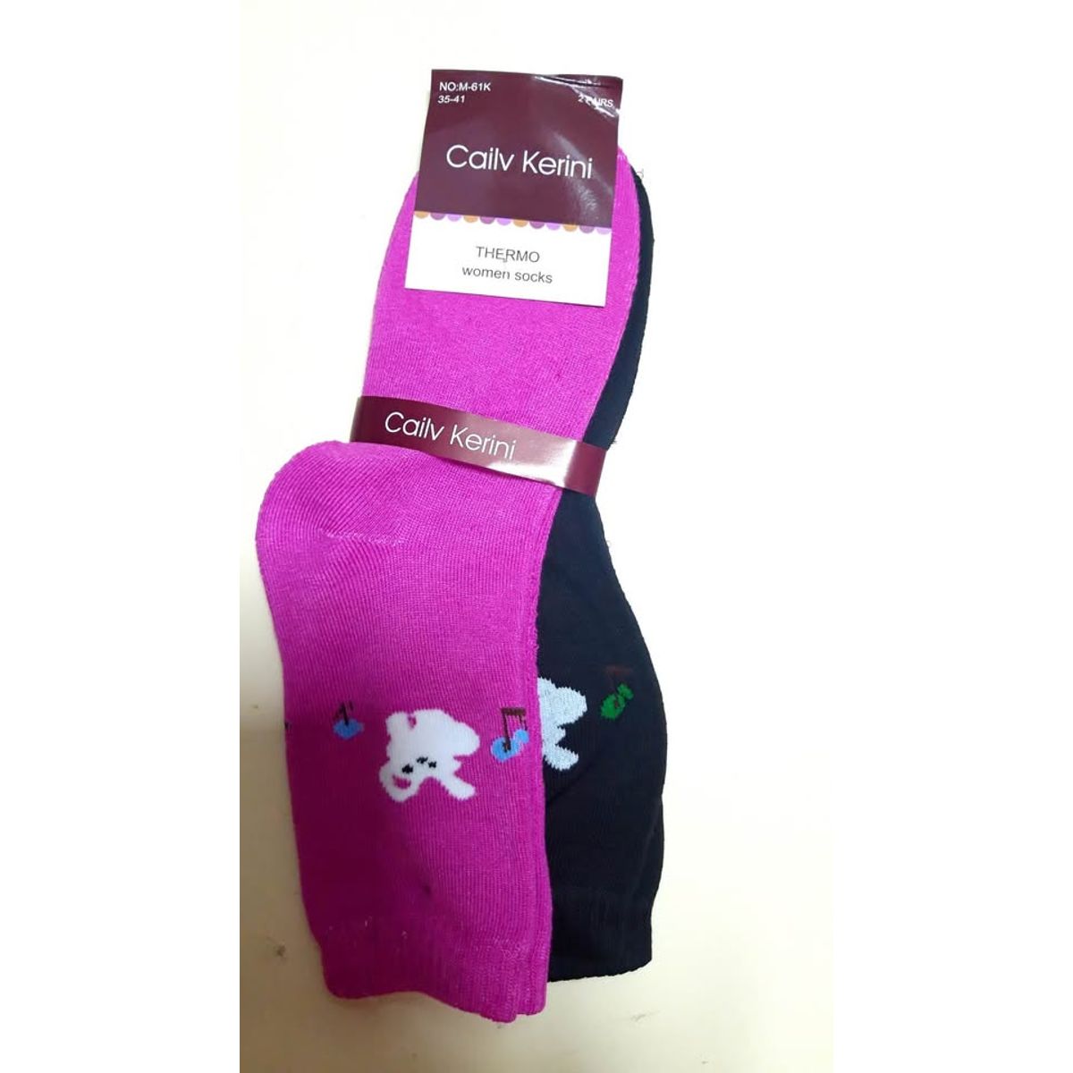 GENERICO - Pack 4 pares calcetines invierno con toalla mujer