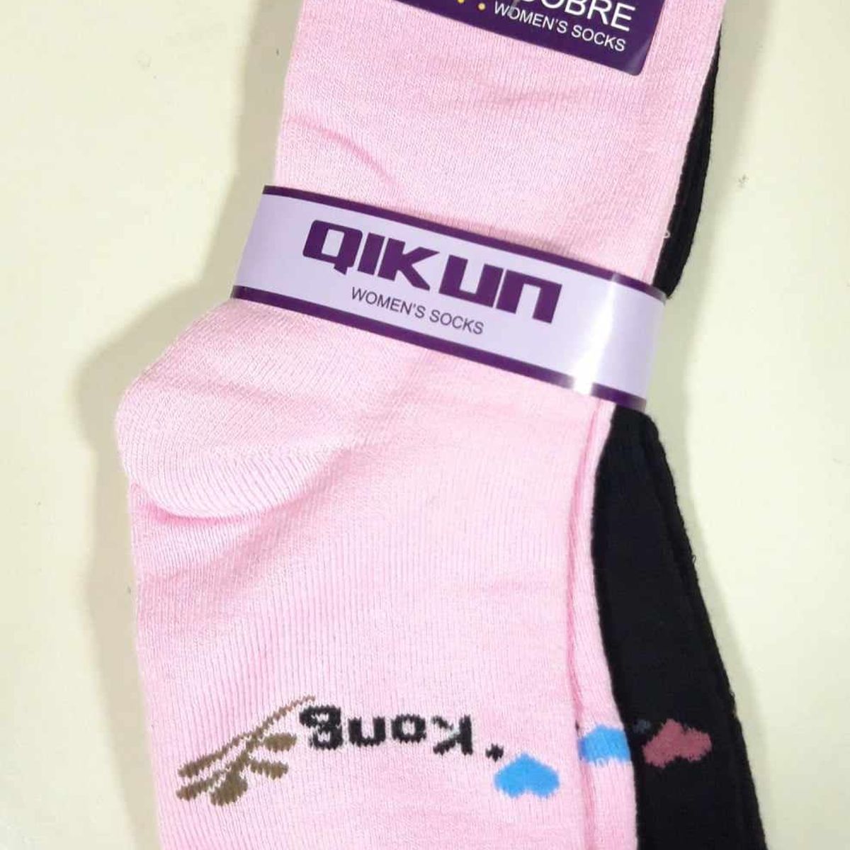 GENERICO - Pack 4 pares calcetines invierno con toalla mujer