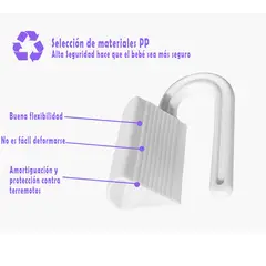 GENERAL - Niños Puerta Costura Anti-clip Puerta Tarjeta