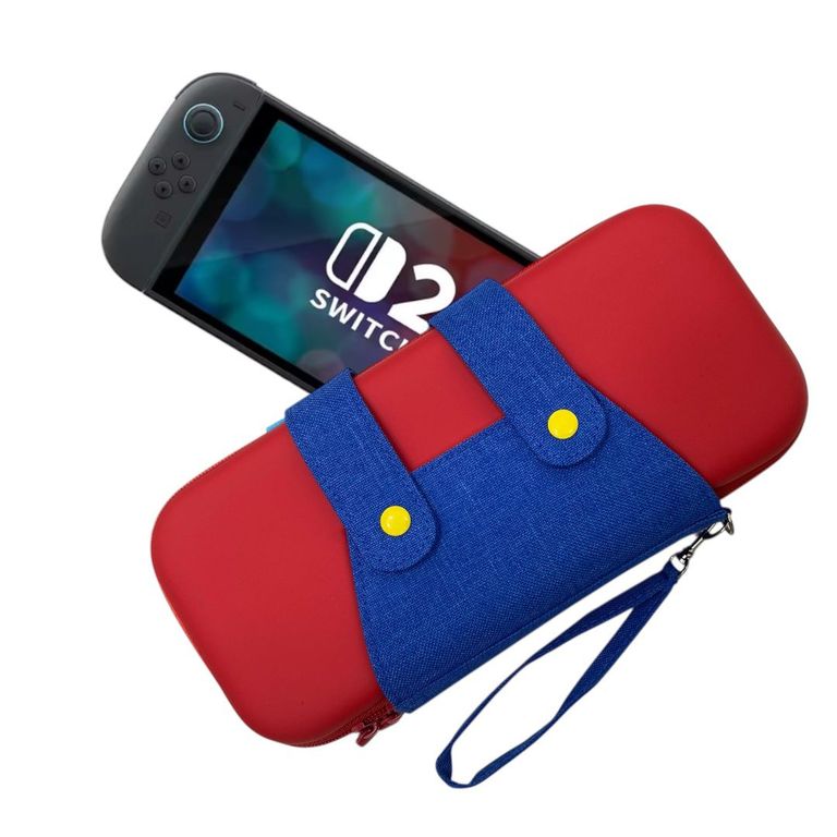GENERICO Estuche Bolso Funda Compatible con Nueva Nintendo Switch 2 ROJO