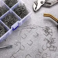 GENERICO - Kit De Grapas Para Soldadora Reparacion De Plasticos 800 Pcs