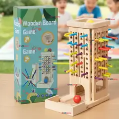 JUMP KIDS - Juego de Mesa Funcional 49 Piezas Montessori Juguete Niño Niña Madera Original
