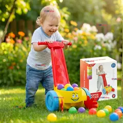 HUANGER - Andador Musical Bebé Niña Niño Juguete Interactivo Popper Walker Caminador