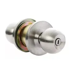GENERICO - Cerradura Pomo Chapa De Casa Dormitorio Baño