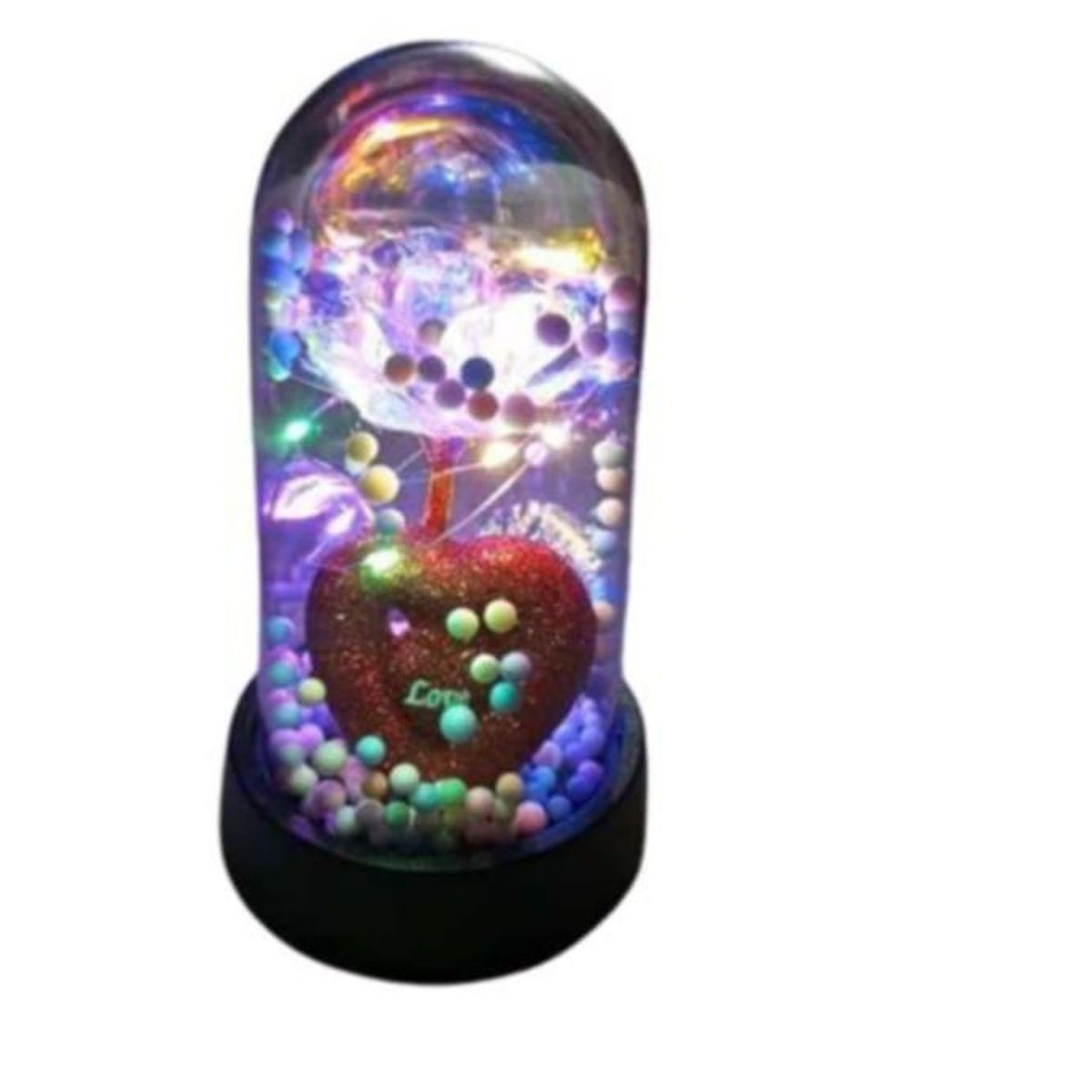 GENERICO - Mini cupula luminosos con luz 16cm