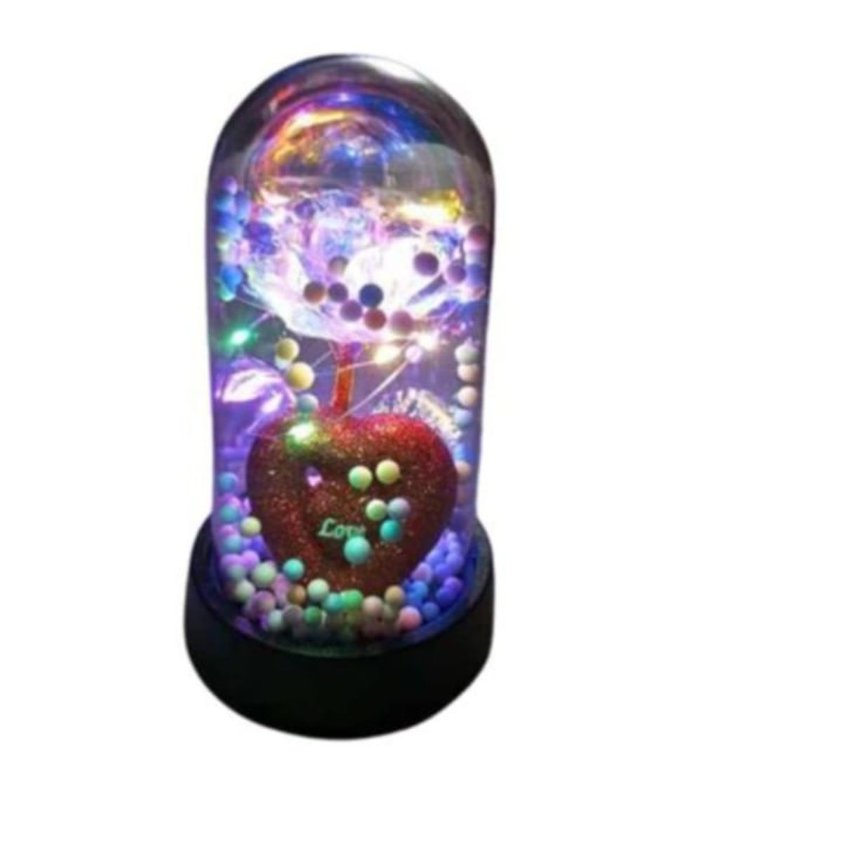 GENERICO - Mini cupula luminosos con luz 16cm