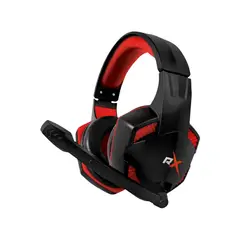 GENERICO - Audifonos Reptile X Gamer Pro PS4 PC Rojo