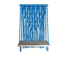 GENERICO - Repisa colgante macramé hecho a mano