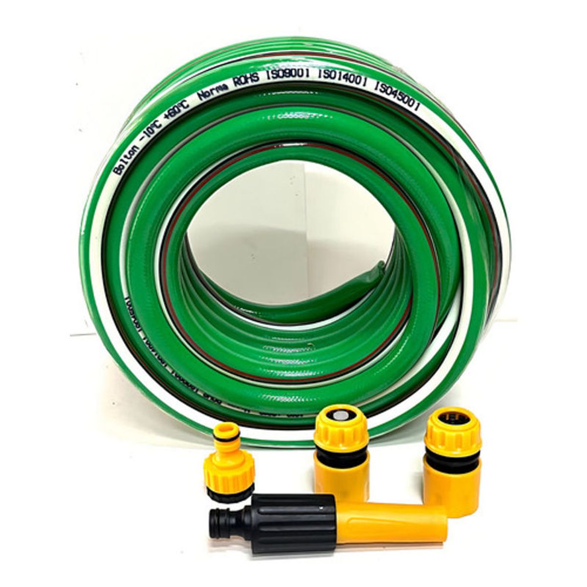 BOLTON - Manguera Reforzada Anti-torsión 1/2 - 15 M Bolton  Verde Claro