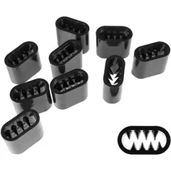 KUANGYE - 100 Cierre Para Pulseras De Tela Seguridad Eventos Concierto