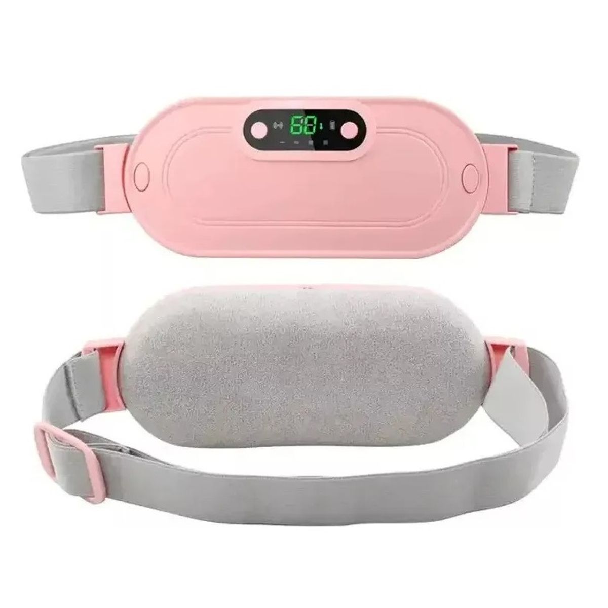 TATEE - Cinturón Para Cólicos Menstruales Con Calor Y Masaje Rosa