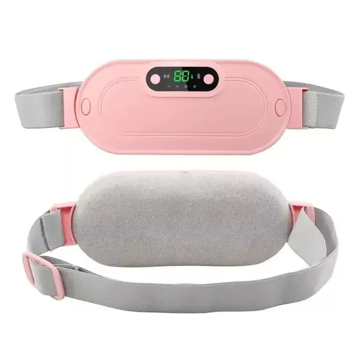 TATEE - Cinturón Para Cólicos Menstruales Con Calor Y Masaje Rosa