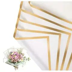 ATURE - Set 40 De Papeles De Regalo Impermeable Para Flores 58*58cm