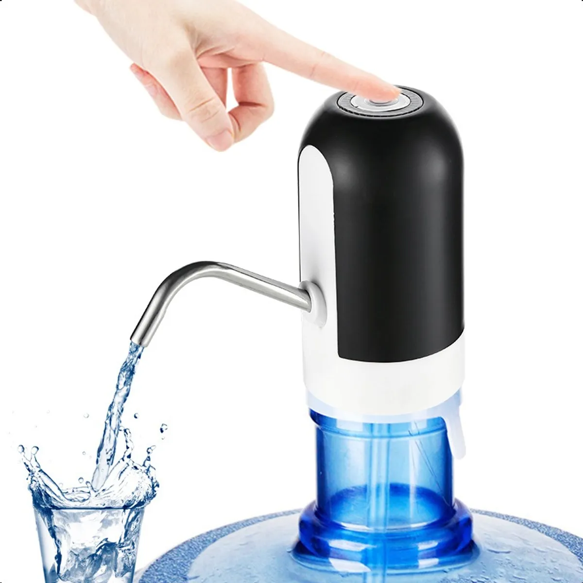 SUPERCENTER - Dispensador De Agua Automáticoacerosin Bpacarga UsbNegro