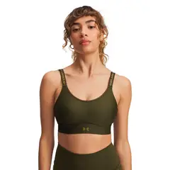 UNDER ARMOUR - Peto Training para Mujer Infinity Mid 20 Verde