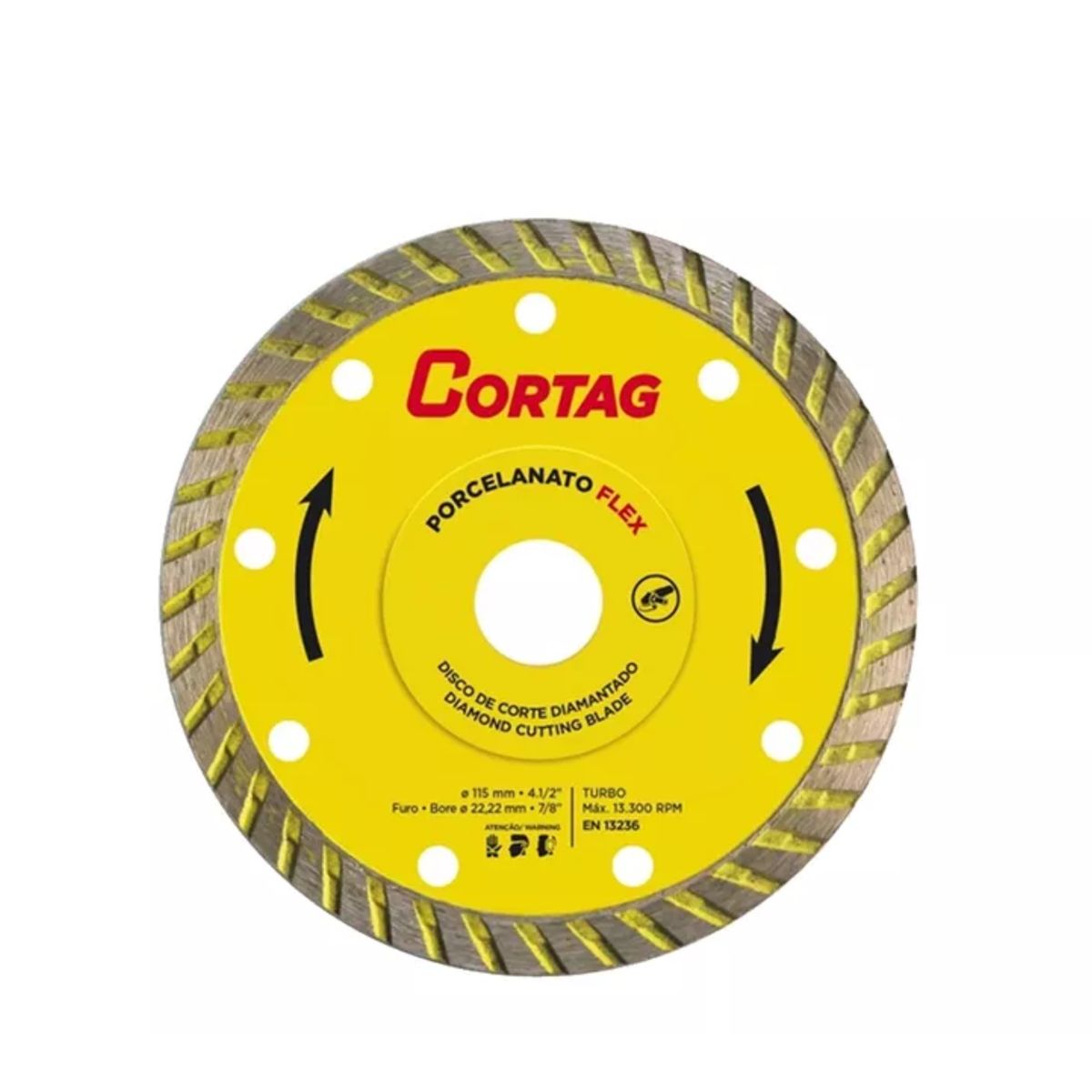 CORTAG - DISCO CORTE DIAMANTADO PORCELANATO FLEX