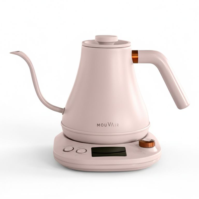 MOUVAIR Hervidor Eléctrico con Control de Temperatura Swan Rosado