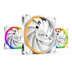 BE QUIET - Pack X3 Fans be quiet! LIGHT WINGS 140mm White PWM highspeed