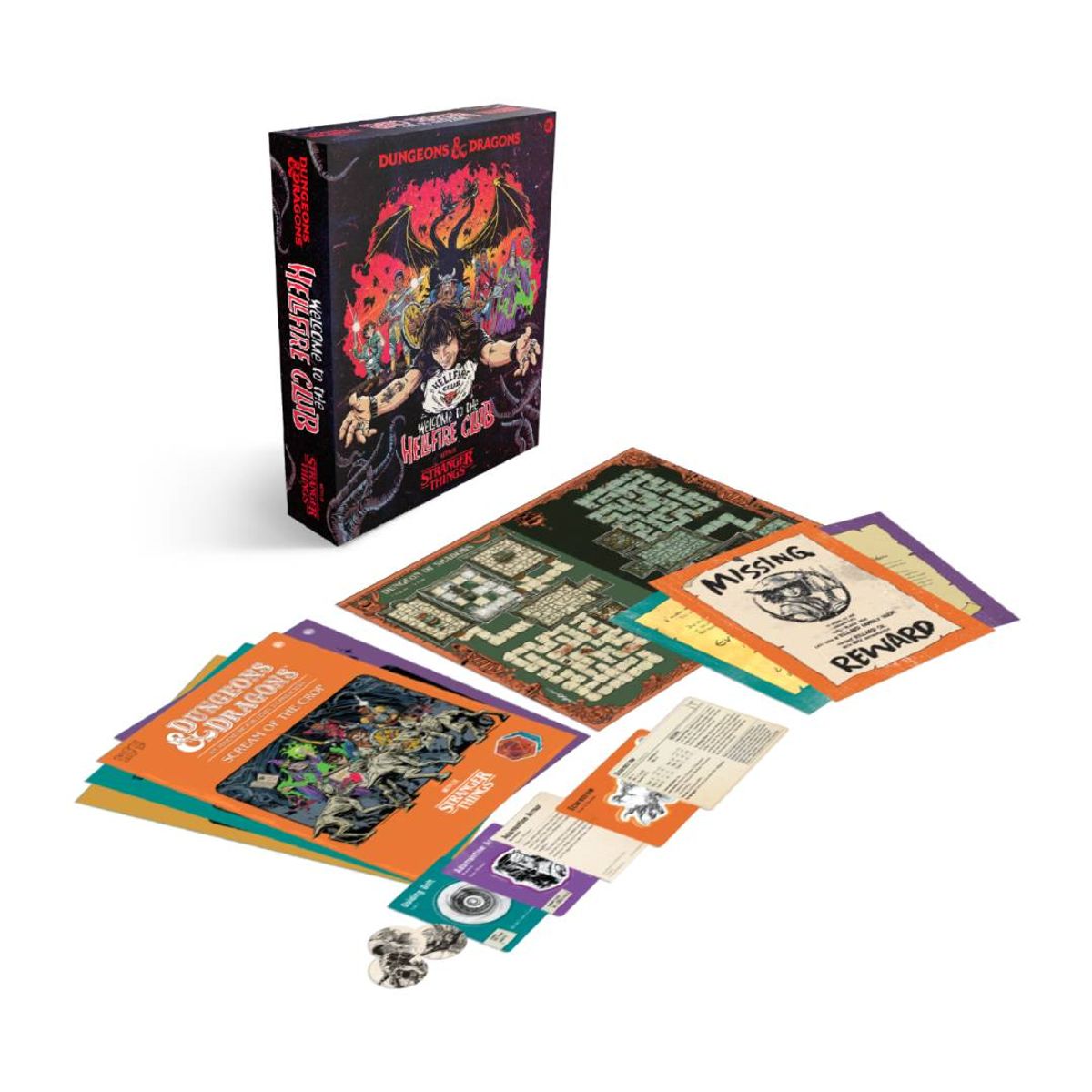 WIZARDS OF THE COAST - D&D: Stranger Things - Welcome To The Hellfire Club