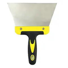 GENERICO - Espátula Lisa Raspador Metálico 140mm