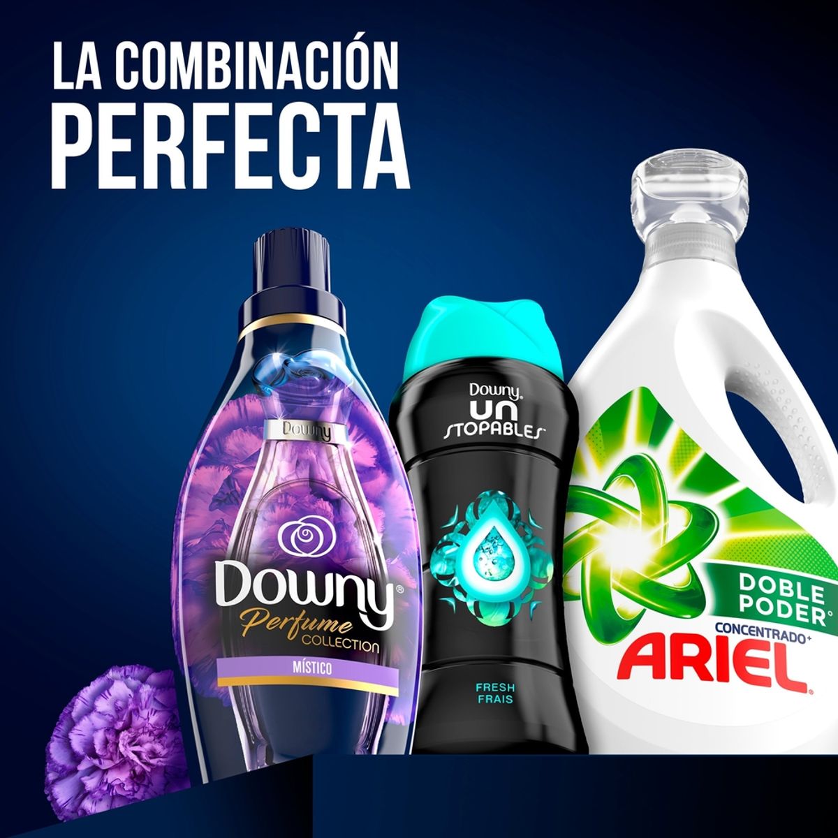 DOWNY - Suavizante Downy Mistico Perfume Sofisticado Frutal 900mL