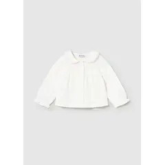 MAYORAL - Blusa gasa plumeti de bebé niña