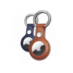 URBANCASE - Protectores Llaveros para Airtag Apple de Cuero 2 Unidades