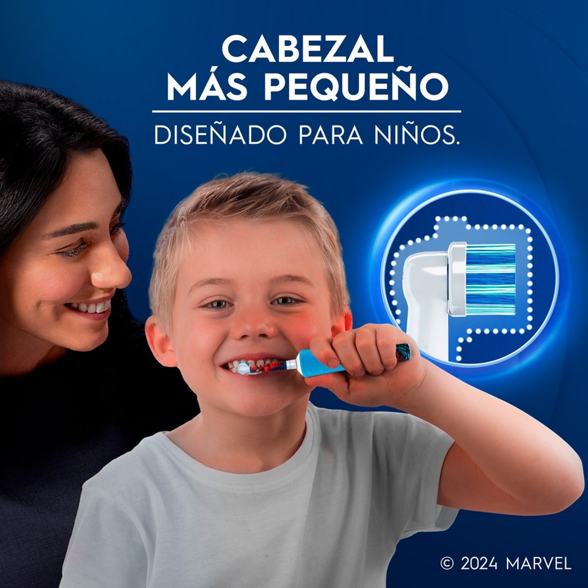 ORAL B - Cepillo de Dientes Eléctrico Infantil Oral-B Marvel Spider-Man 1 Ud