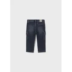 MAYORAL - Pantalon soft denim cargo