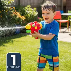 UTILISIMO - Pistola De Agua 300ml 32cm Colores Surtidos Juguete Lanza Agua Niño Niña