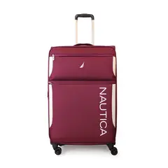 NAUTICA - Maleta blanda de tela grande Marbella L 23kg burdeo