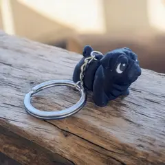 GENERICO - PUGPOP ACCESORIOS Pug Llavero