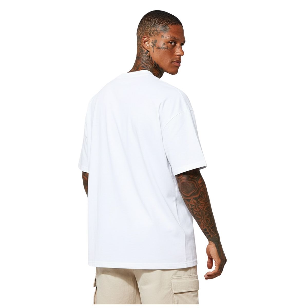 TRIPLE PLAY - Polera Oversize Streetwear 100% Algodón basket King