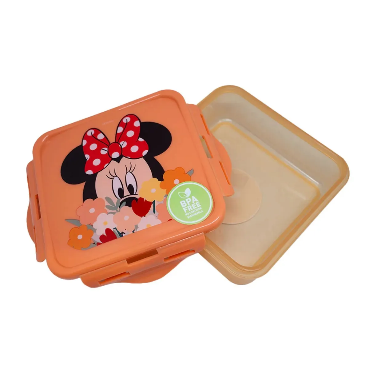 KEEP TITANIO - Hermético Cuadrado Minnie 500ml Licencias