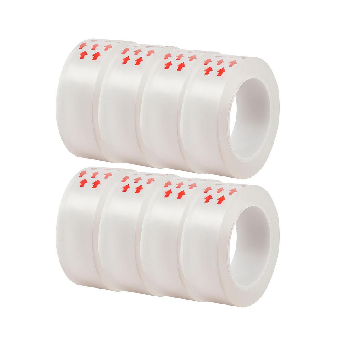 GENERICO - Cinta Adhesiva Scotch 18mm*30m Pack Mayorista - 8 uds