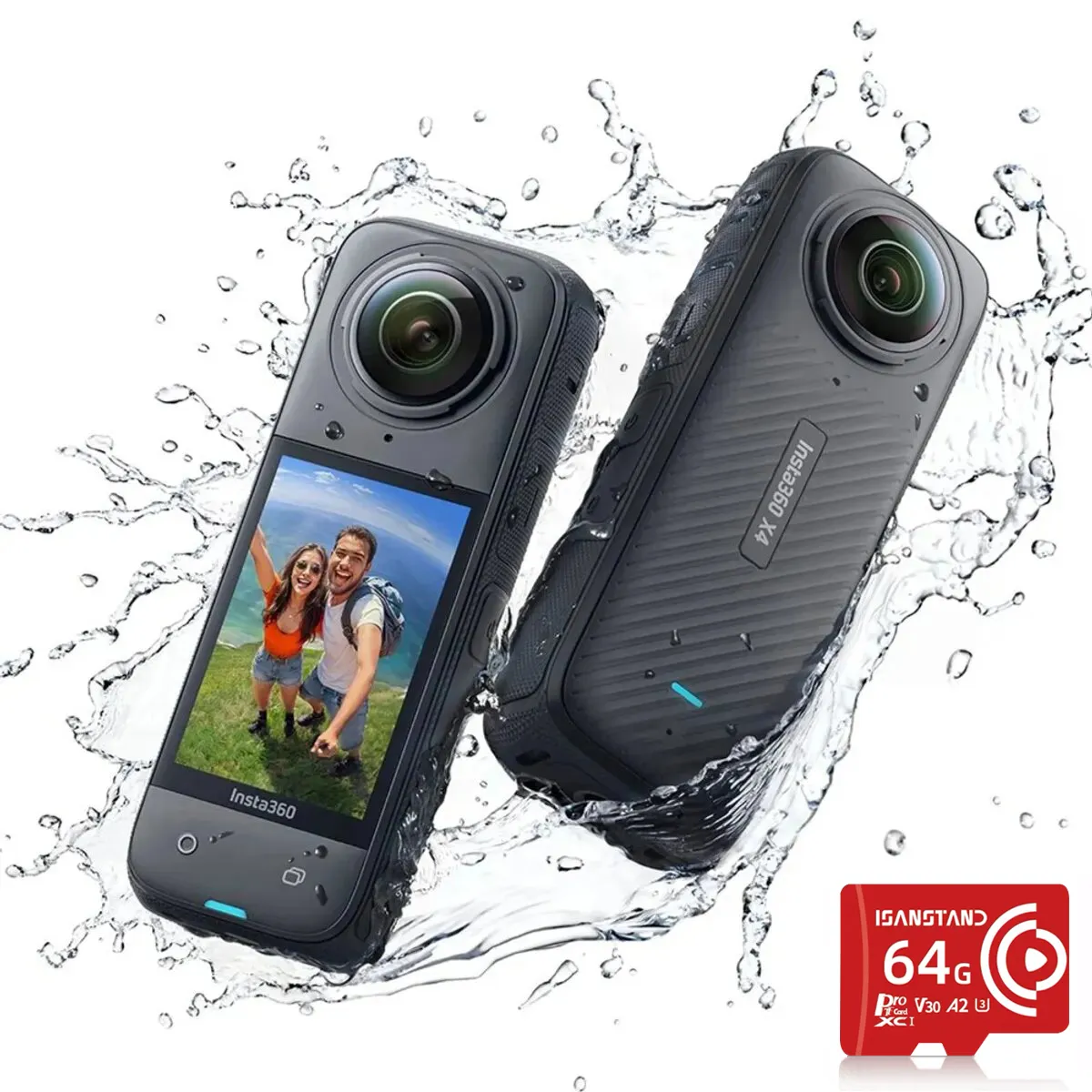 INSTA360 - Cámara Insta360 X4 360 8K Set - Reacondicionado
