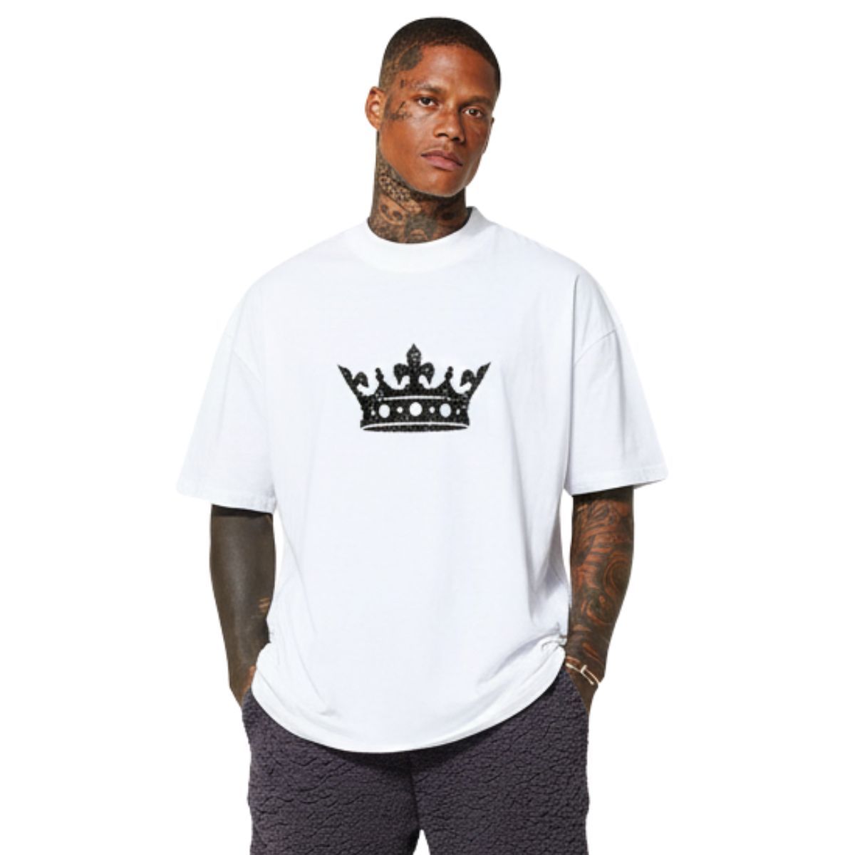 TRIPLE PLAY - Polera Oversize Streetwear 100% Algodón King