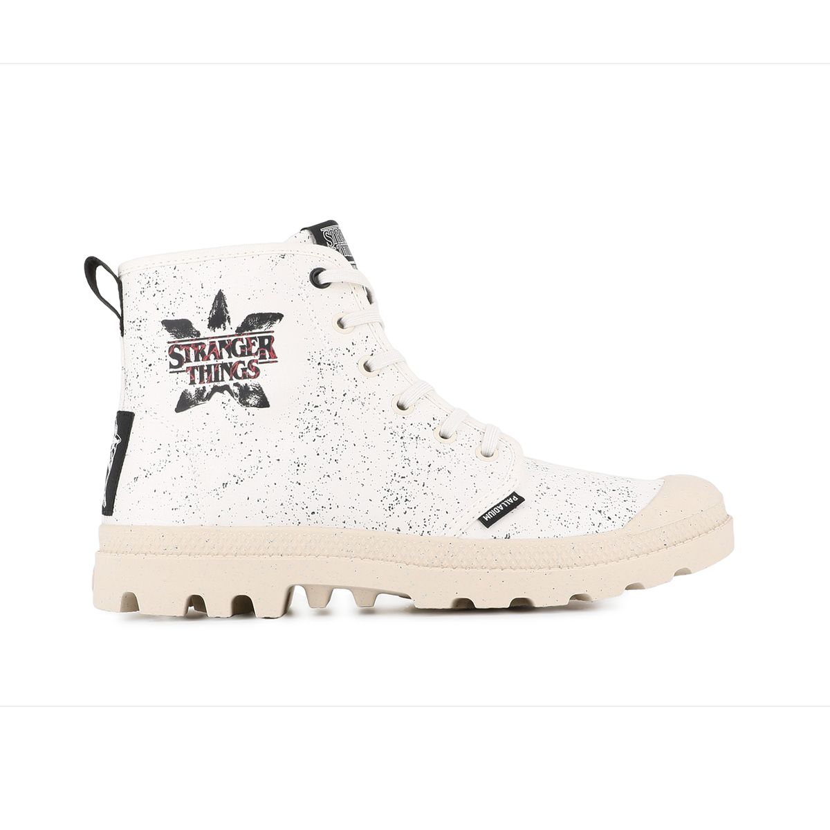 PALLADIUM - Zapatilla Urbana Palladium Stranger Things Demodog Blanco