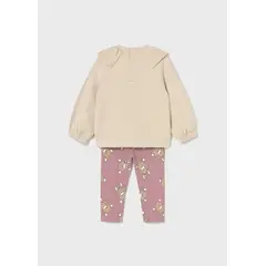 MAYORAL - Conjunto legging estampado y sudadera bebé
