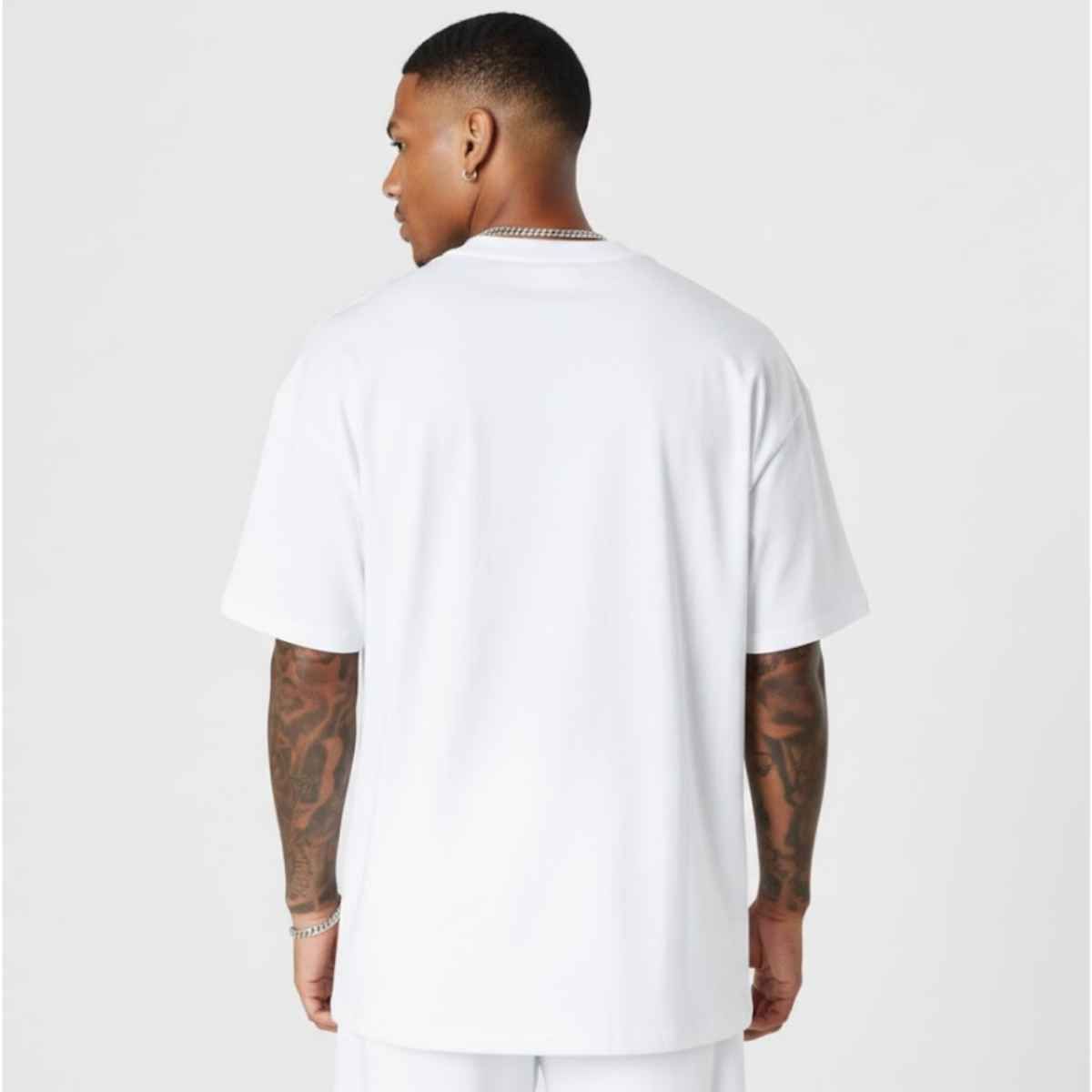 TRIPLE PLAY - Polera Oversize Streetwear 100% Algodón basket