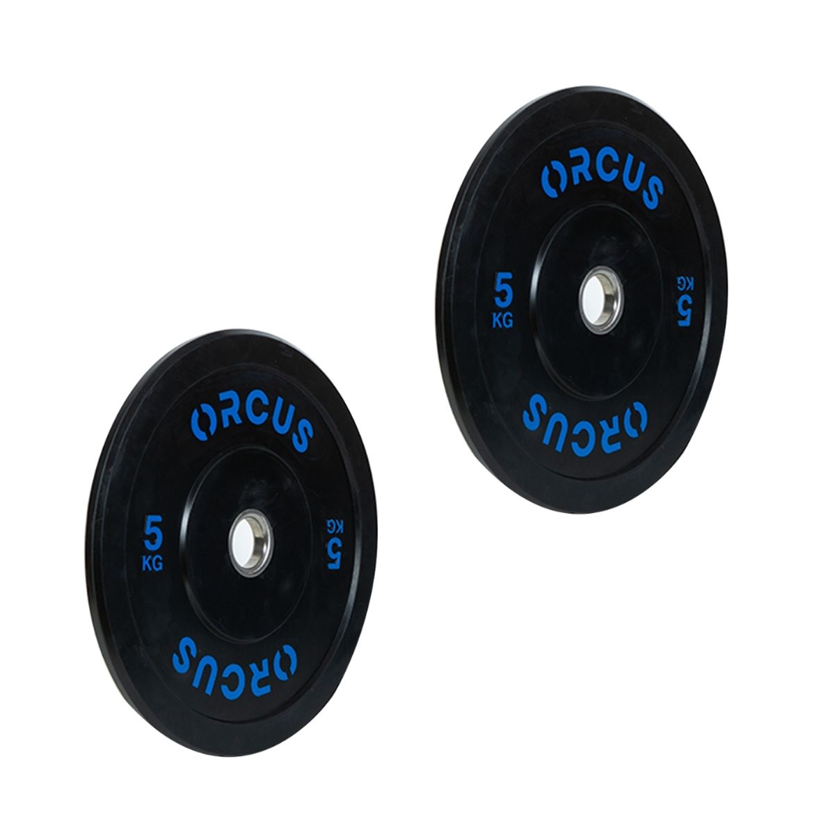 ORCUS - PAR DE DISCOS OLÍMPICOS 5 KG ORCUS CON REBOTE